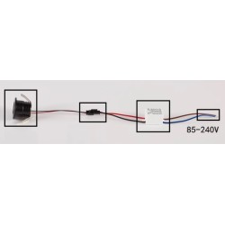 MINI SPOT ENCASTRABLE 3W - 30 mm (DOWNLIGHT)