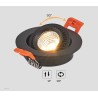 SPOTS LED ORIENTABLES ROTATIFS ENCASTRABLES