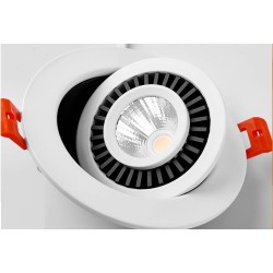 SPOTS LED ORIENTABLES ROTATIFS ENCASTRABLES