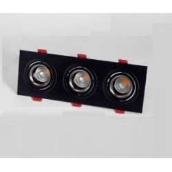 SPOTS LED 1 TÊTE 2 TÊTES 3 TÊTES ENCASTRABLES ORIENTABLES